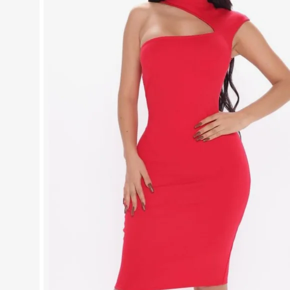 Fashion Nova Red Dress - Picture 4 of 6